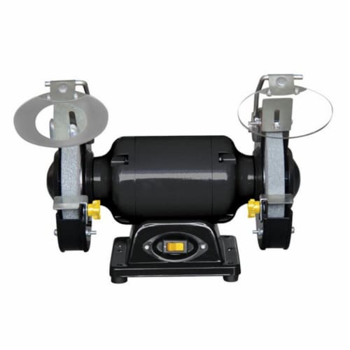 Steel Grip SBG-150B 6 in. Bench Grinder Perspective: front