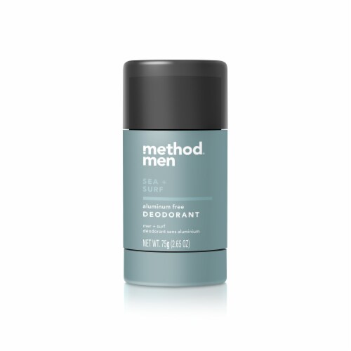 Method Men Sea + Surf Aluminum Free Deodorant Perspective: front