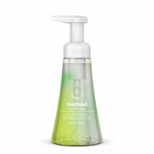 METHOD Foaming Hand Soap Cucumber Water Perspective: front