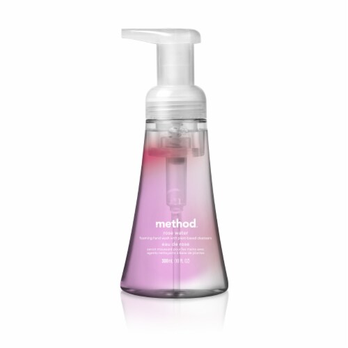 Method Rose Water Liquid Hand Soap Perspective: front