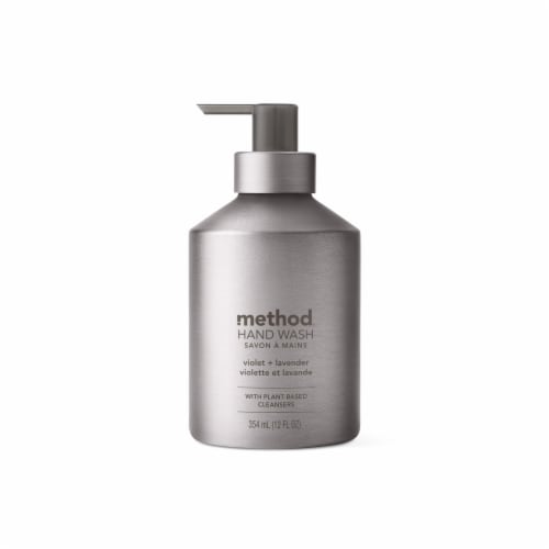 METHOD Premium Gel Hand Wash Violet + Lavender Perspective: front