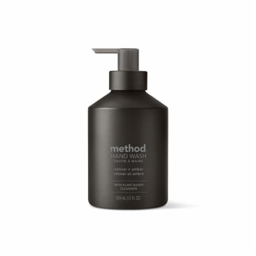METHOD Premium Gel Hand Wash Vetiver + Amber Perspective: front