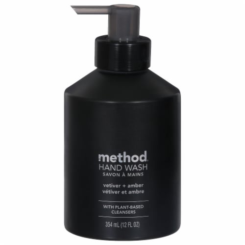 METHOD Premium Gel Hand Wash Vetiver + Amber Perspective: front