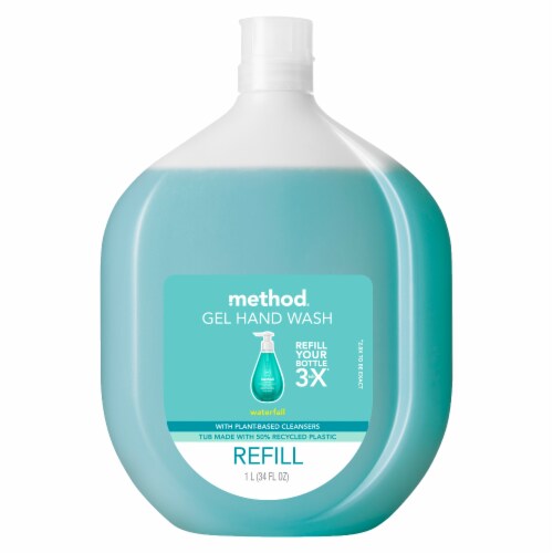 Method Waterfall Gel Handwash Perspective: front