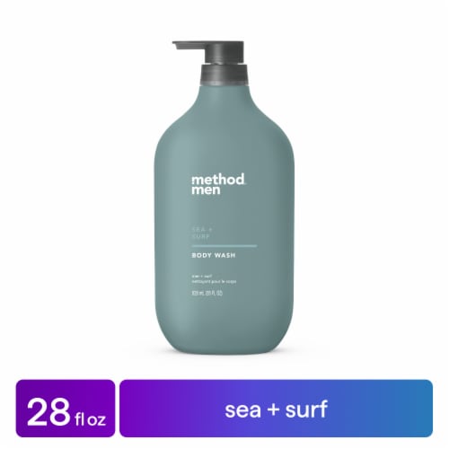 Method Men Body Wash, Sea + Surf, 28oz