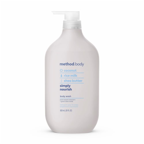 Method Body Wash, Simply Nourish, 28oz Perspective: front