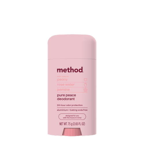 Pure Peace Method Deodorant Perspective: front
