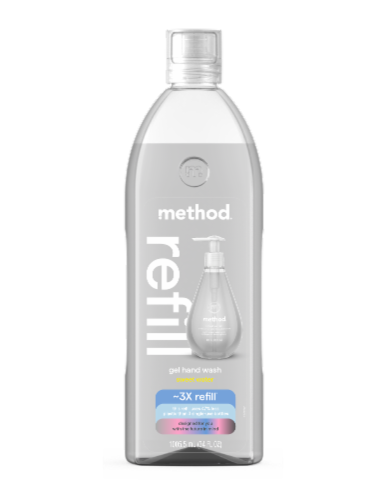 Method® Foaming Hand Wash Refill Sweet Water Perspective: front