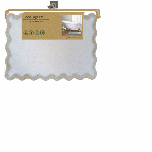 Ecologee® Scallop Rug - Sage Perspective: front