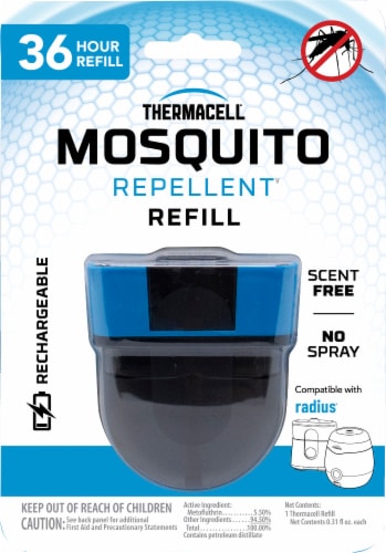Thermacell® Rechargeable Mosquito Repellent Refill Perspective: front
