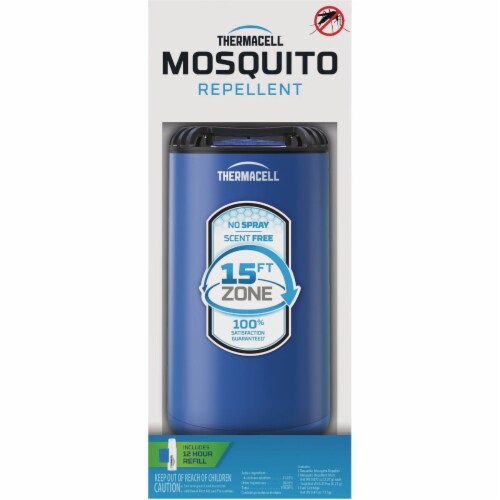 Thermacell Patio Shield Repeller Royal Blue Perspective: front