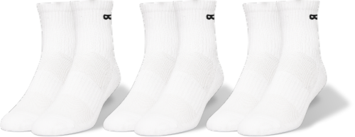 Pair of Theives 3 Pack Mens White Socks Perspective: front