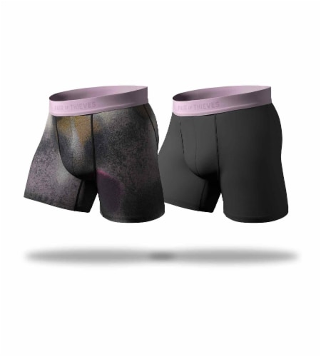 Pair of Thieves 2 Pack Boxer Briefs - Watercolor Perspective: front