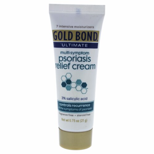 Ultimate Multi-Symptom Psoriasis Relief Cream by Gold Bond for Women - 0.75 oz Cream Perspective: front