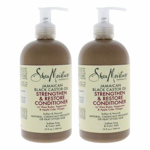 Jamaican Black Castor Oil Grow and Restore Rinse Out Conditioner - Pack of 2 Perspective: front