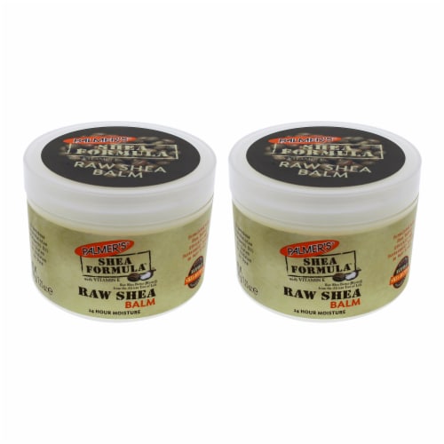 Palmers Shea Formula Raw Shea Balm Pack of 2 7.25 oz Perspective: front
