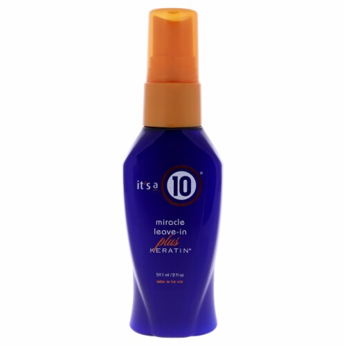 It's A 10 Miracle Leave In Plus Keratin Spray 2 oz Perspective: front