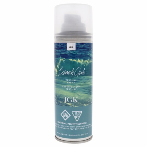 Beach Club Texture Spray by IGK for Unisex - 5 oz Hairspray Perspective: front