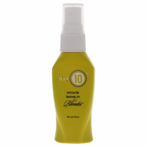 Miracle Leave-In for Blondes by Its A 10 for Unisex - 2 oz Treatment Perspective: front