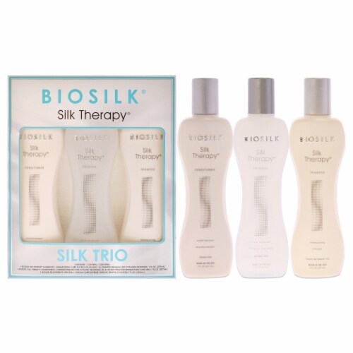 BioSilk Silk Therapy Trio 7 oz Silk Therapy Shampoo, 7 oz Silk Therapy  Conditioner, 7 oz and, 3 Pc - Ralphs