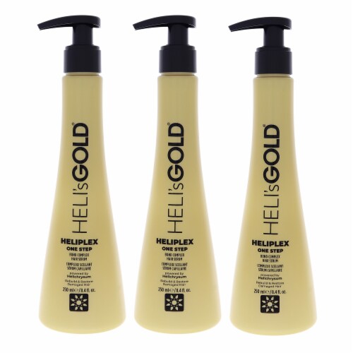 Helis Gold Heliplex One Step Hair Serum Pack Of 3 8 4 Oz 8 4 Oz Fry S Food Stores
