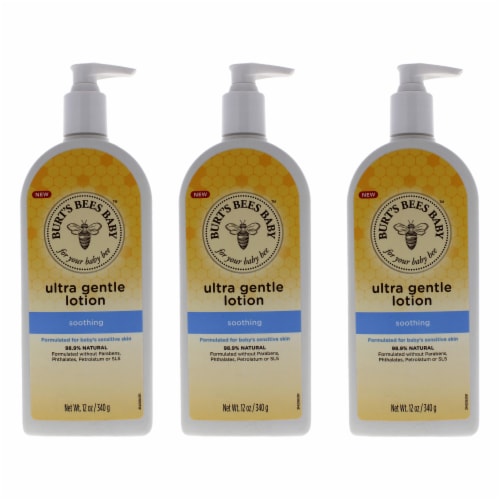 Burt's Bees Baby Ultra Lotion Soothing Pack of 3 Body Lotion 12 oz - Ralphs