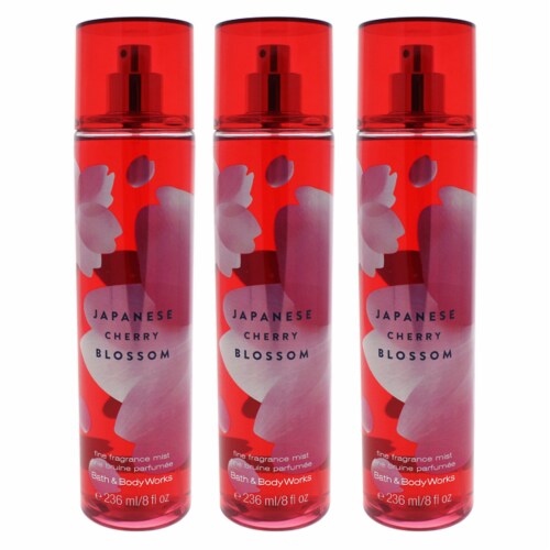 Bath and Body Works Japanese Cherry Blossom Pack of 3 Fine