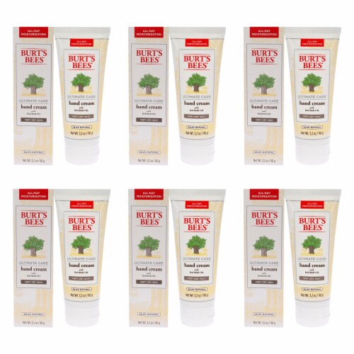 Burt's Bees Ultimate Care Hand Cream Pack of 6 3.2 oz Perspective: front
