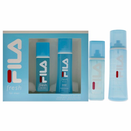 Fila Fila Fresh For Men 2 Pc Gift Set 3.4oz EDT Spray 8.4oz Body Spray 2 Pc Gift Set City Market