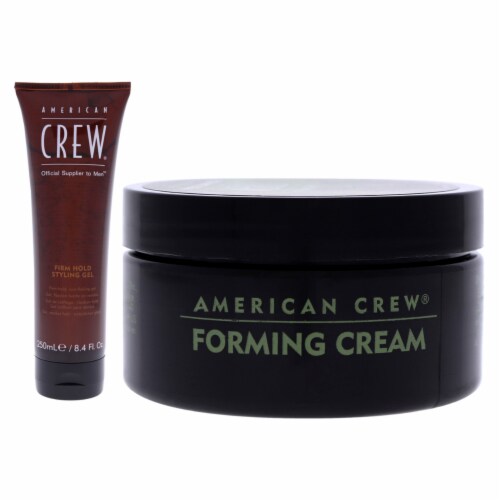 Firm Hold Gel and Forming Cream Kit by American Crew for Men - 2 Pc Kit   Gel 3oz Cream, 1 unit - Ralphs
