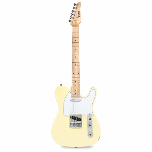 LyxPro 39” Electric Guitar TL Series, Solid Body Guitar W/3-Way Switch & Tone Controls, Right Handed - Pick 'n Save LyxPro 39” Electric Guitar TL Series, Solid Body Guitar W/3-Way Switch & Tone Controls, Right Handed - Pick 'n Save