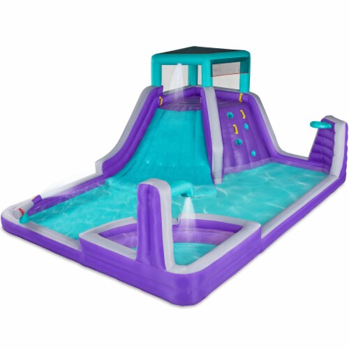 Kahuna mega blast inflatable backyard kiddie pool and slide water park sales