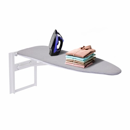 Ivation Wall Mounted Ironing Board, 36.2” x 12.2” Fold Down Iron Board, 1 Kroger