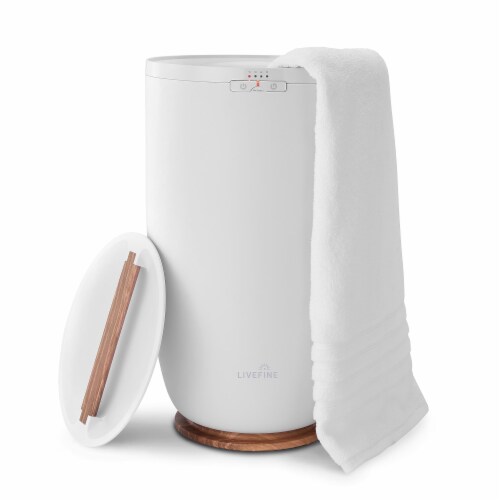 LiveFine Hot Towel Warmer Bucket Style Luxury Heated Towel Warmer Fits Two 40 x 70 1 Harris Teeter