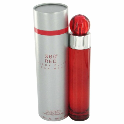 Perry Ellis 360 Red 3.4oz EDT Spray, 0.25oz EDT Spray, 2.75oz Deodorant ...