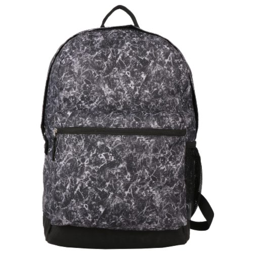 Portal Outdoor® 22 Liter Scholastic Back Pack - Black/White Perspective: front