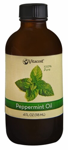 Vitacost Essential Oils 100% Pure Peppermint Oil Perspective: front