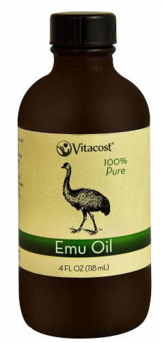 Vitacost Essential Oils 100% Pure Emu Oil, 4 fl oz - QFC