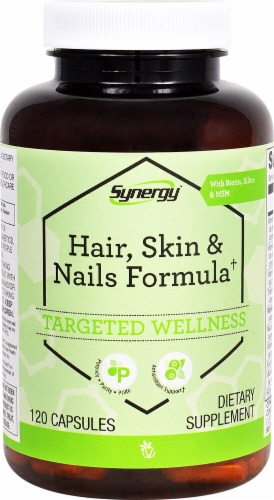 Vitacost Synergy Hair Skin & Nails Capsules, 120 ct - Food 4 Less