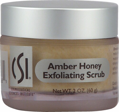 CSI  Amber Honey Exfoliating Scrub - Non-GMO Perspective: front