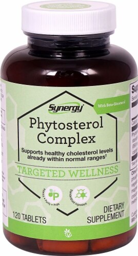 Vitacost Synergy Phytosterol Complex with Beta-Sitosterol Tablets Perspective: front