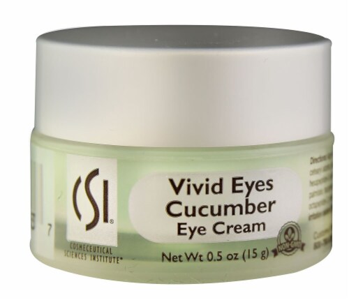 CSI  Vivid Eyes Cucumber Eye Cream - Non-GMO Perspective: front