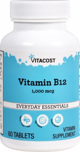 Vitacost Vitamin B12 Delayed Release Tablets Perspective: front