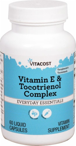 Vitacost Vitamin E & Tocotrienol Complex Perspective: front