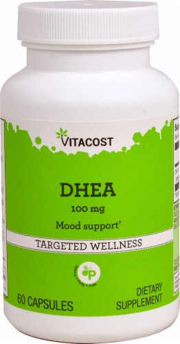 Vitacost DHEA Mood Support Capsules Perspective: front