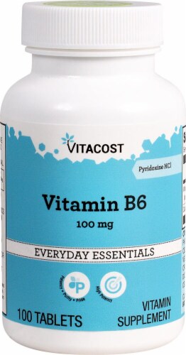 Kroger Vitacost Vitamin B6 100 Ct