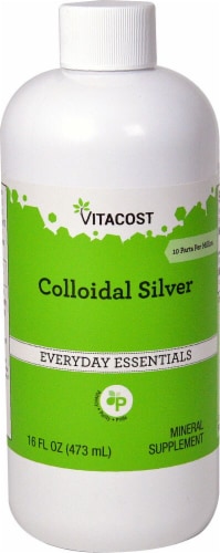 Vitacost Colloidal Silver Mineral Supplement 16 Fl Oz Dillons Food Stores