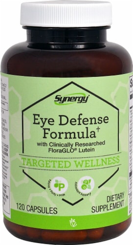 Vitacost Synergy Eye Defense Formula Capsules Perspective: front