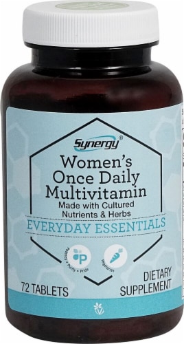 Vitacost Synergy Women's Once Daily Multivitamin Perspective: front