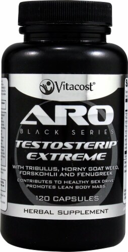 ARO Black Series TestosteRip Extreme Capsules Perspective: front